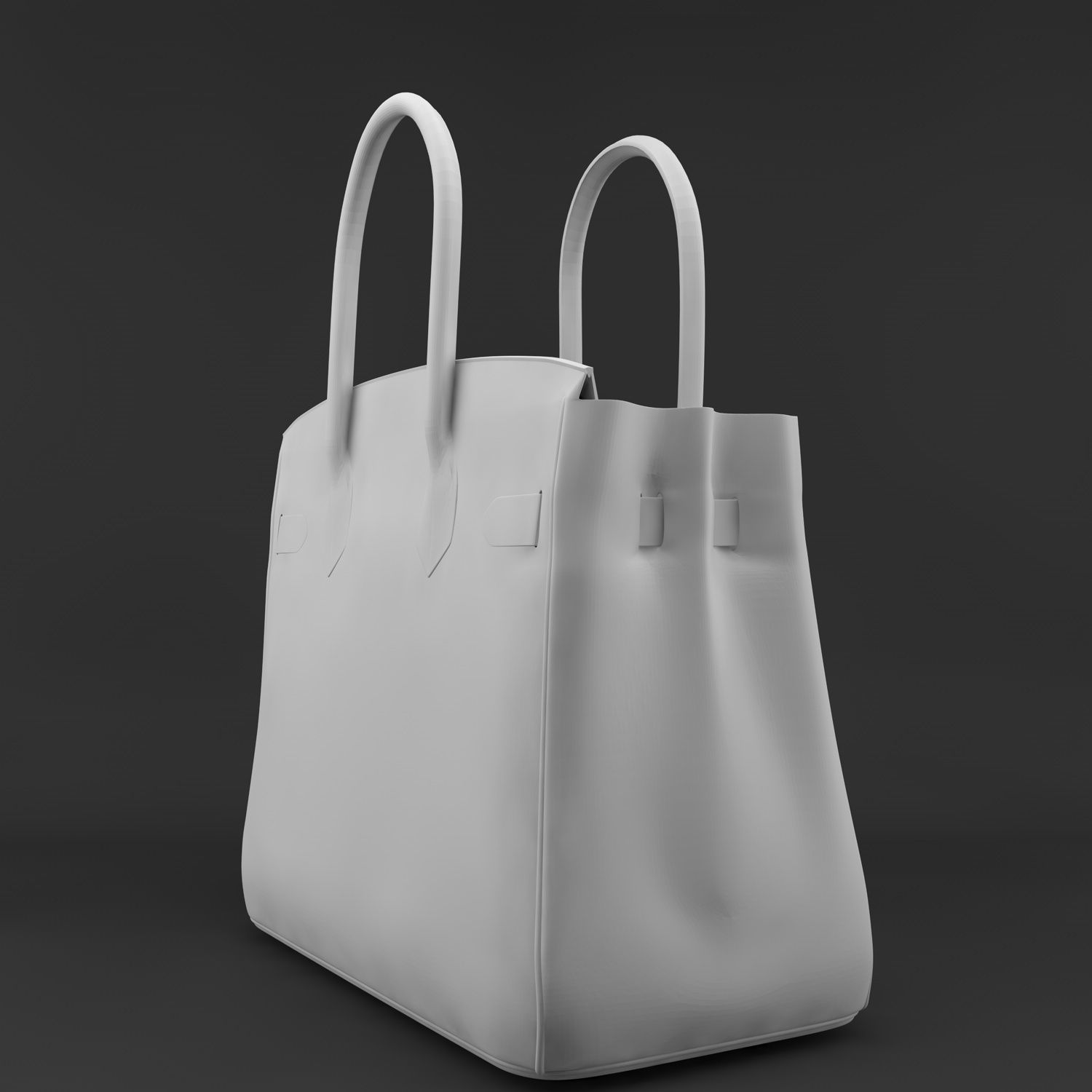  open up bag 3D print model_4