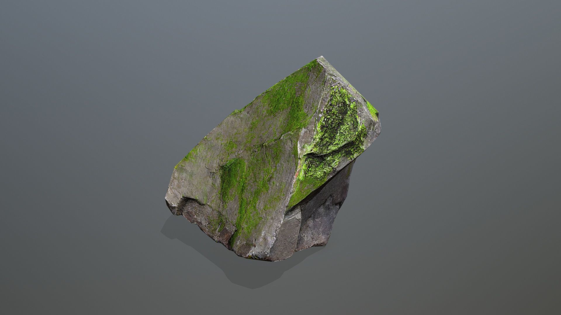 Rock Set Low-poly 3D model_6