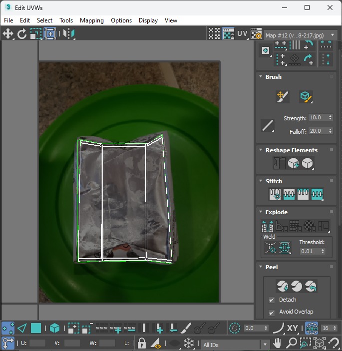 Packed Custard 3D model_43