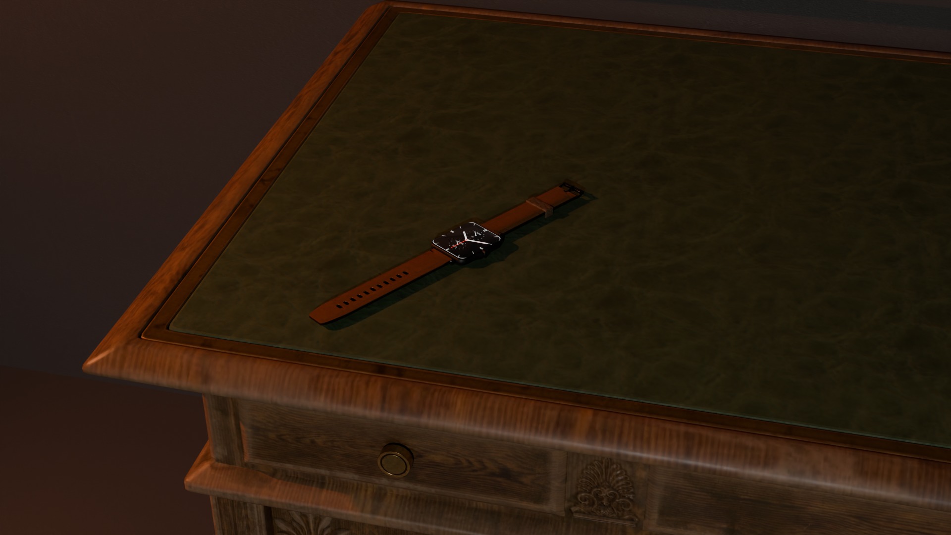 smart watch amazfit gts2 3D model_4