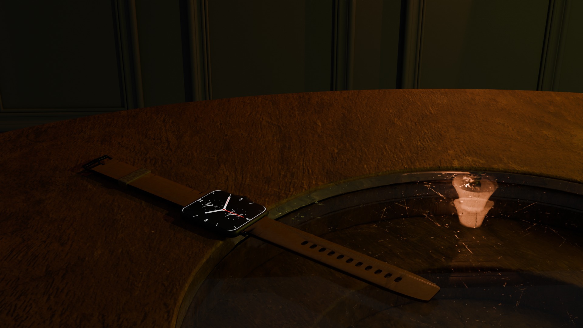 smart watch amazfit gts2 3D model_3