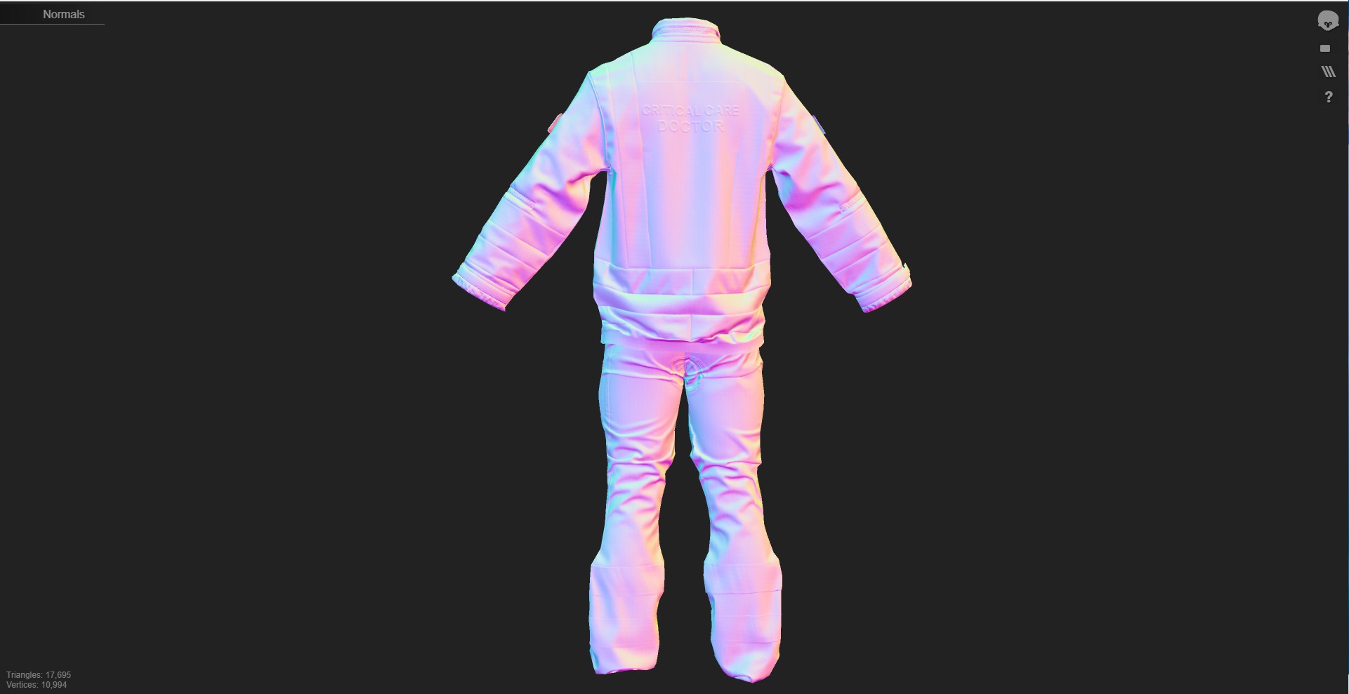 BEEP Doctors Cumbria  Volunteer Emergency  Life-Saving Doctors Low-poly 3D model_5