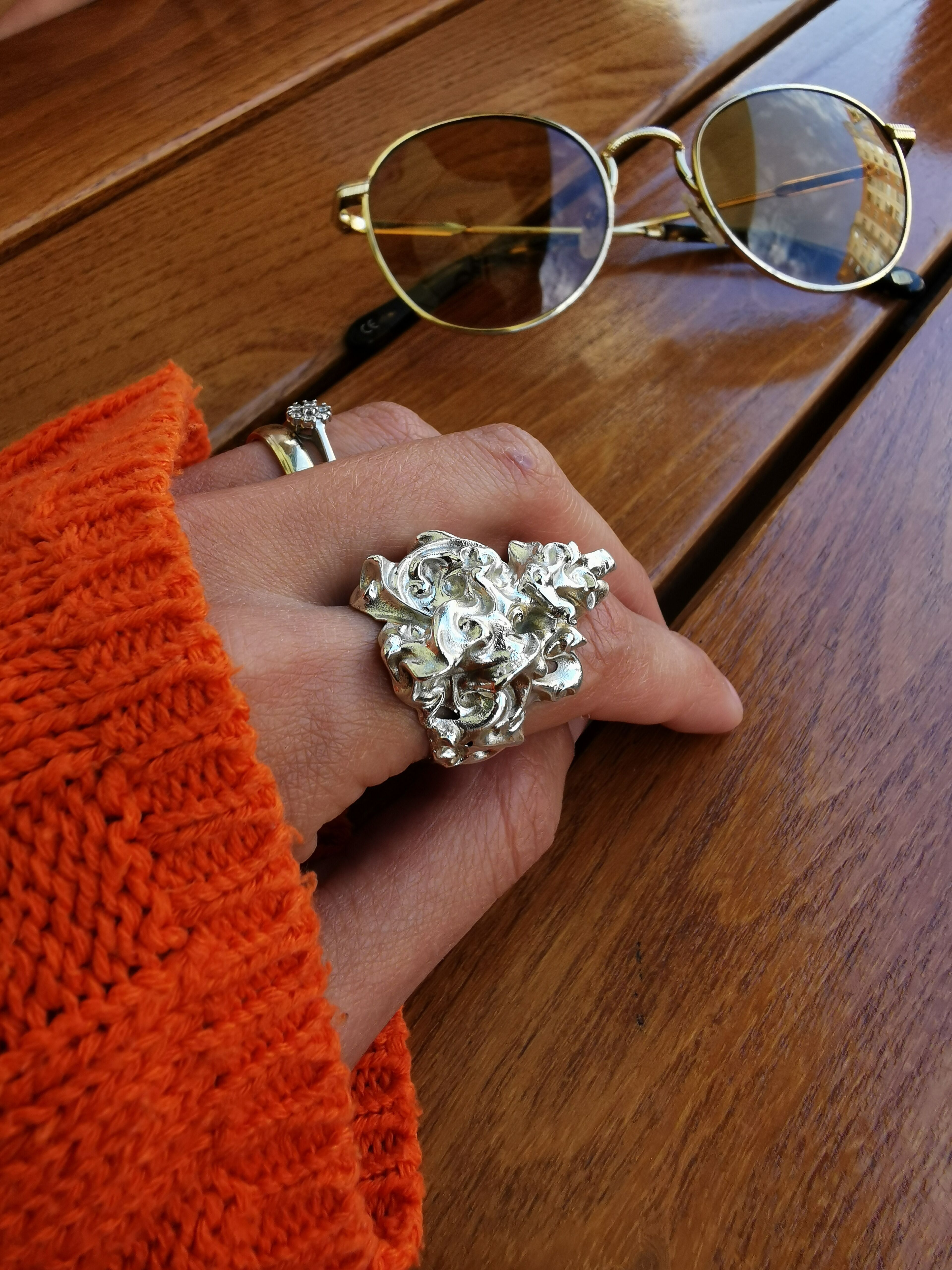 Chaos Ring Abstract Fashion Jewelry 3D print model_16