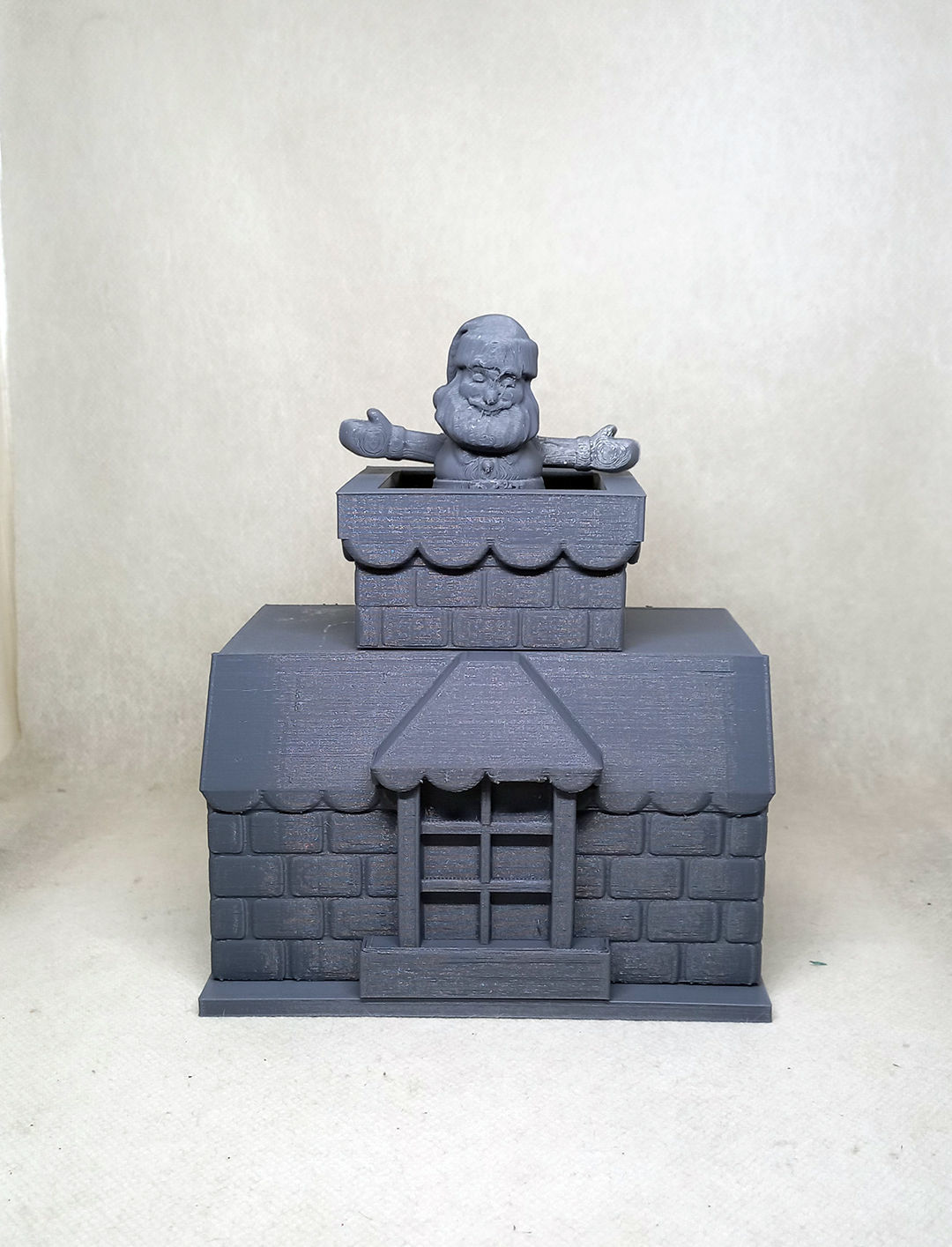 santa claus mechanical toy  3D print model_11