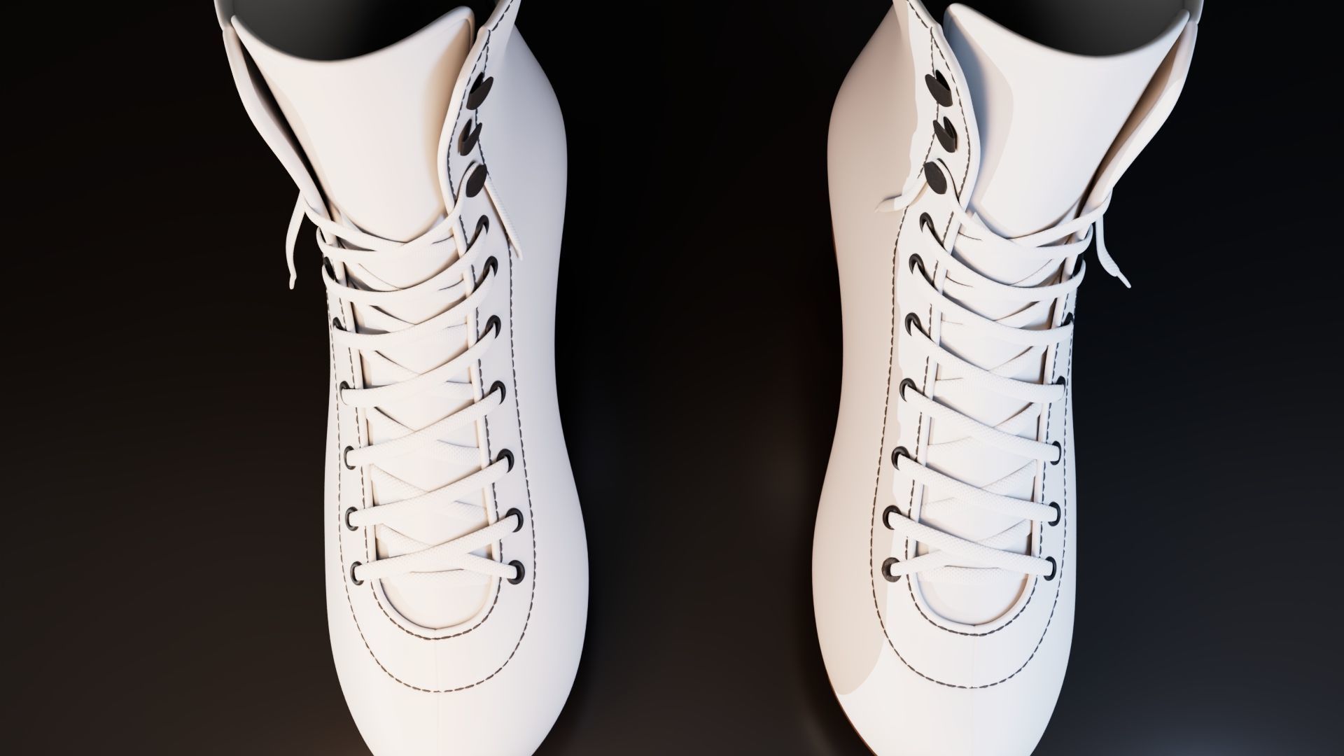 Ice Skate Shoe 3D model_5