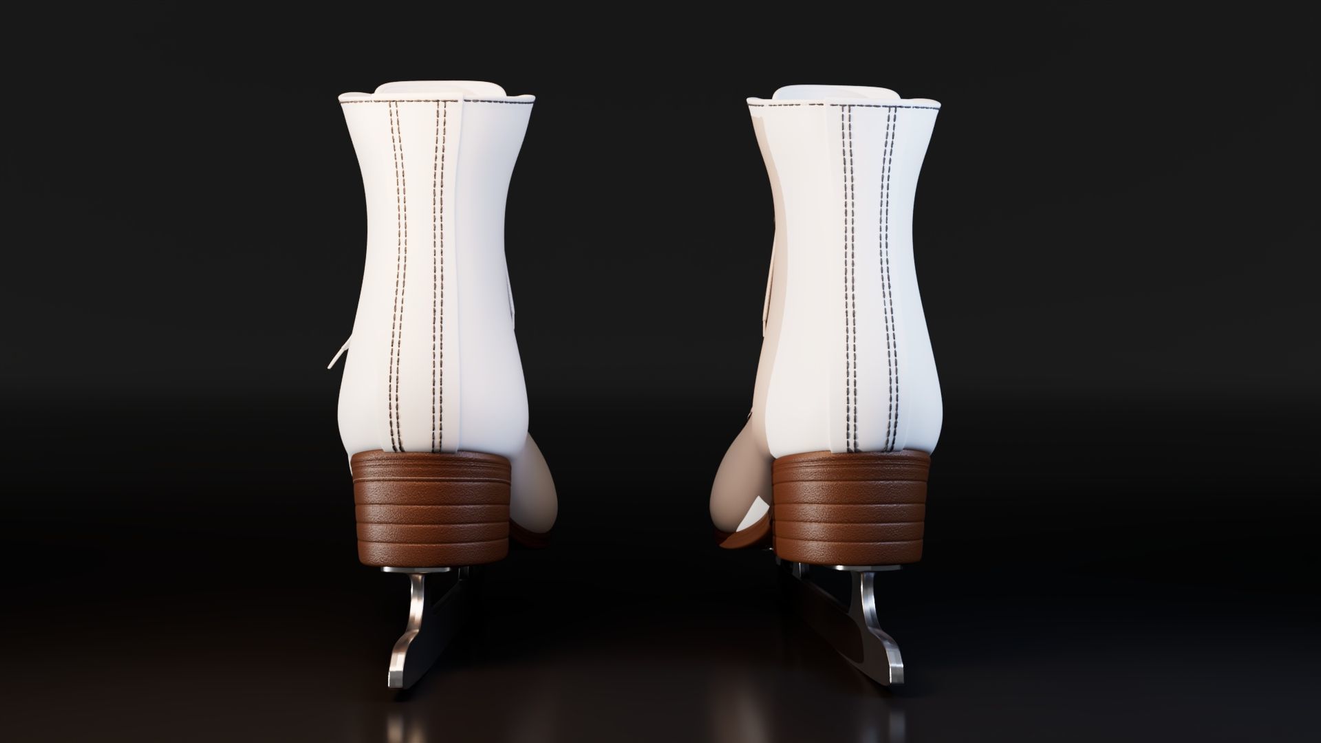 Ice Skate Shoe 3D model_4