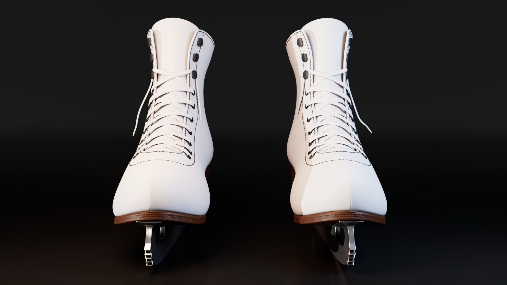 Ice Skate Shoe 3D model_2