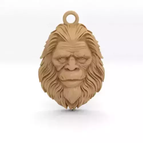 Sasquatch People Pendant