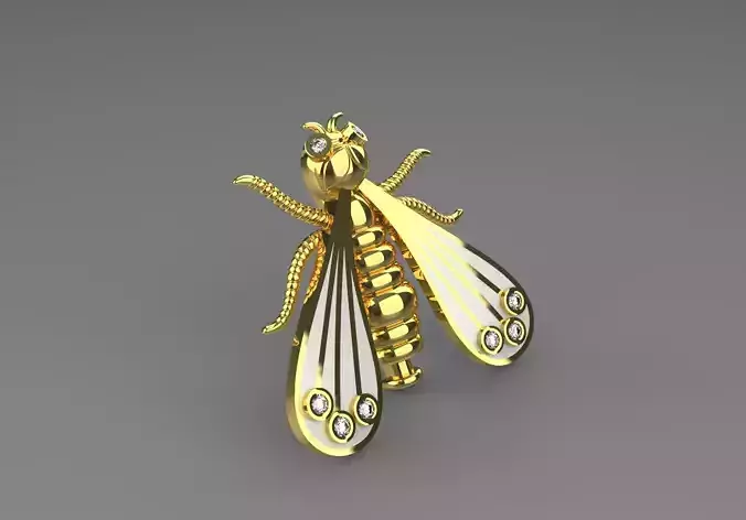Jewelry bee pendant jp0054