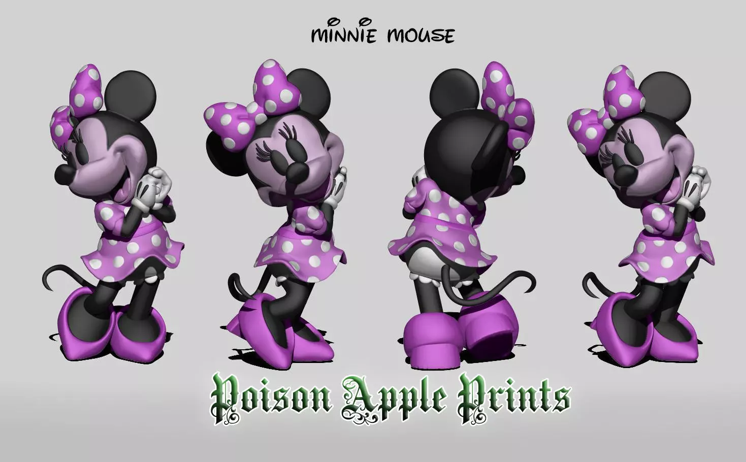 MINNIE MOUSE 3D print model_0