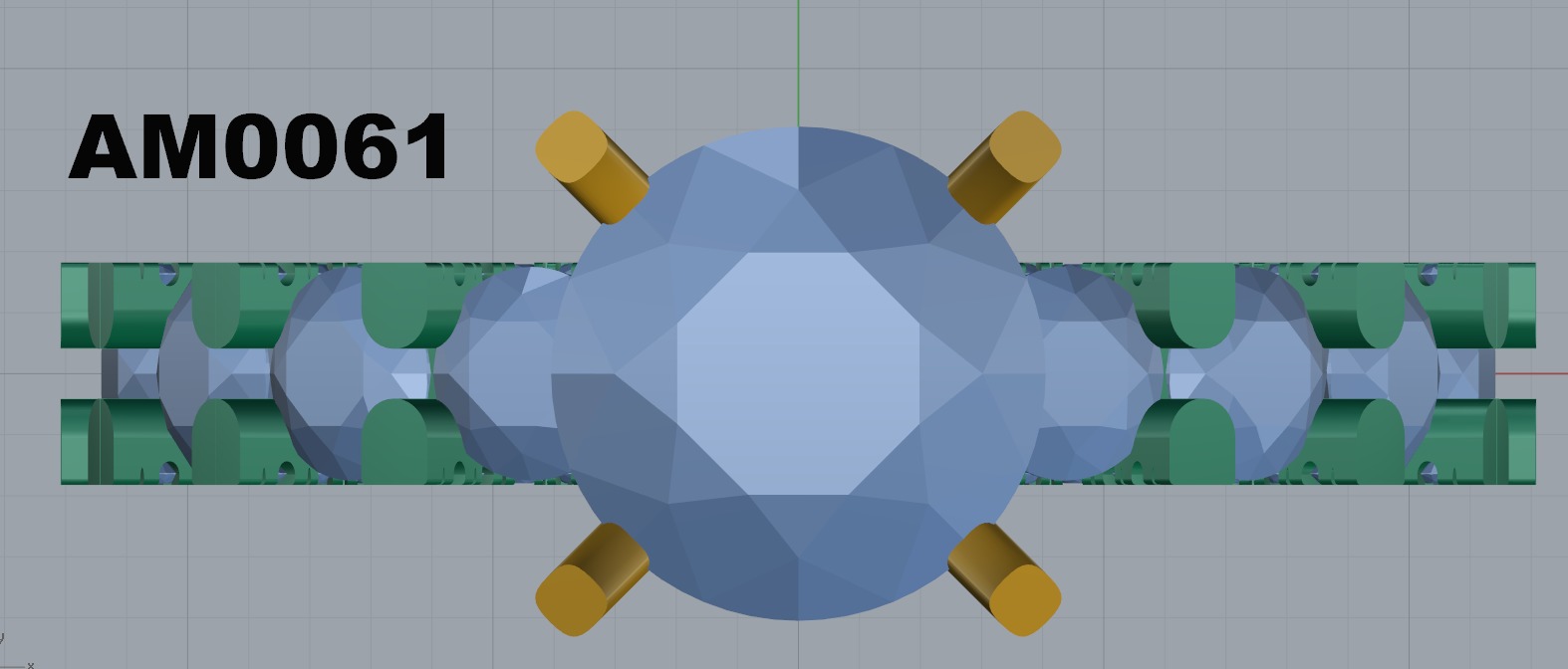 Two tone engagement ring 3D print model_7