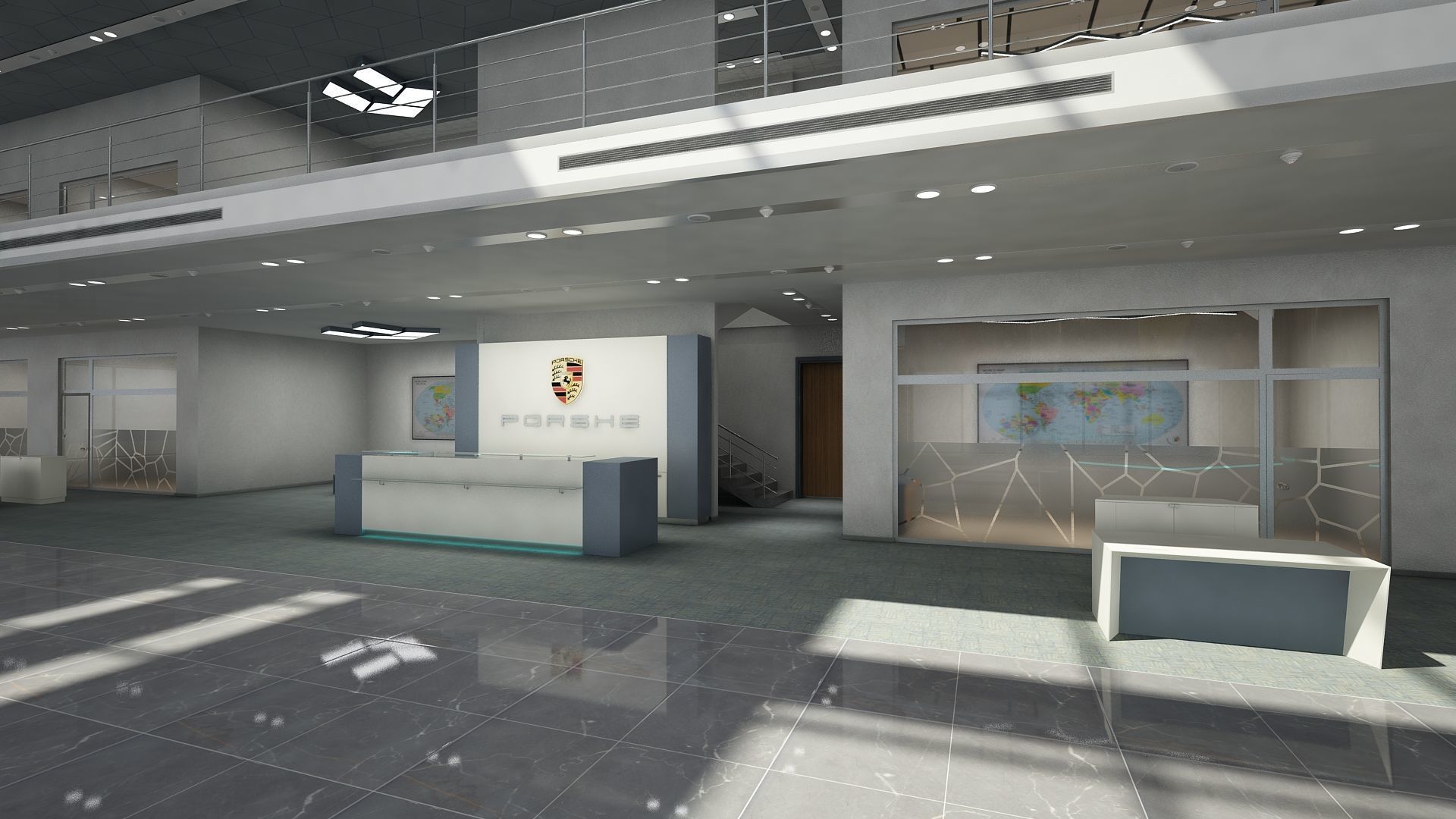 Interior Set 4 in 1 3D model_10