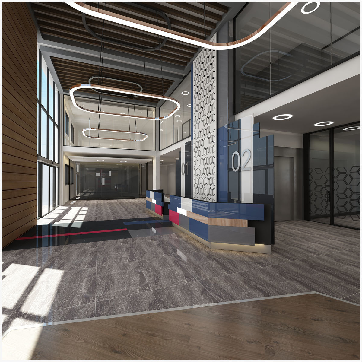 Interior Set 4 in 1 3D model_26