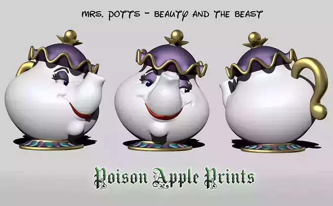 MRS POTTS - BEAUTY AND THE BEAST