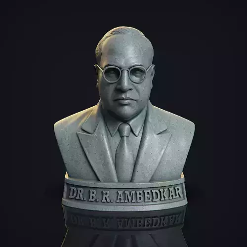 Dr Bhim Rao Ambedkar  3D print model