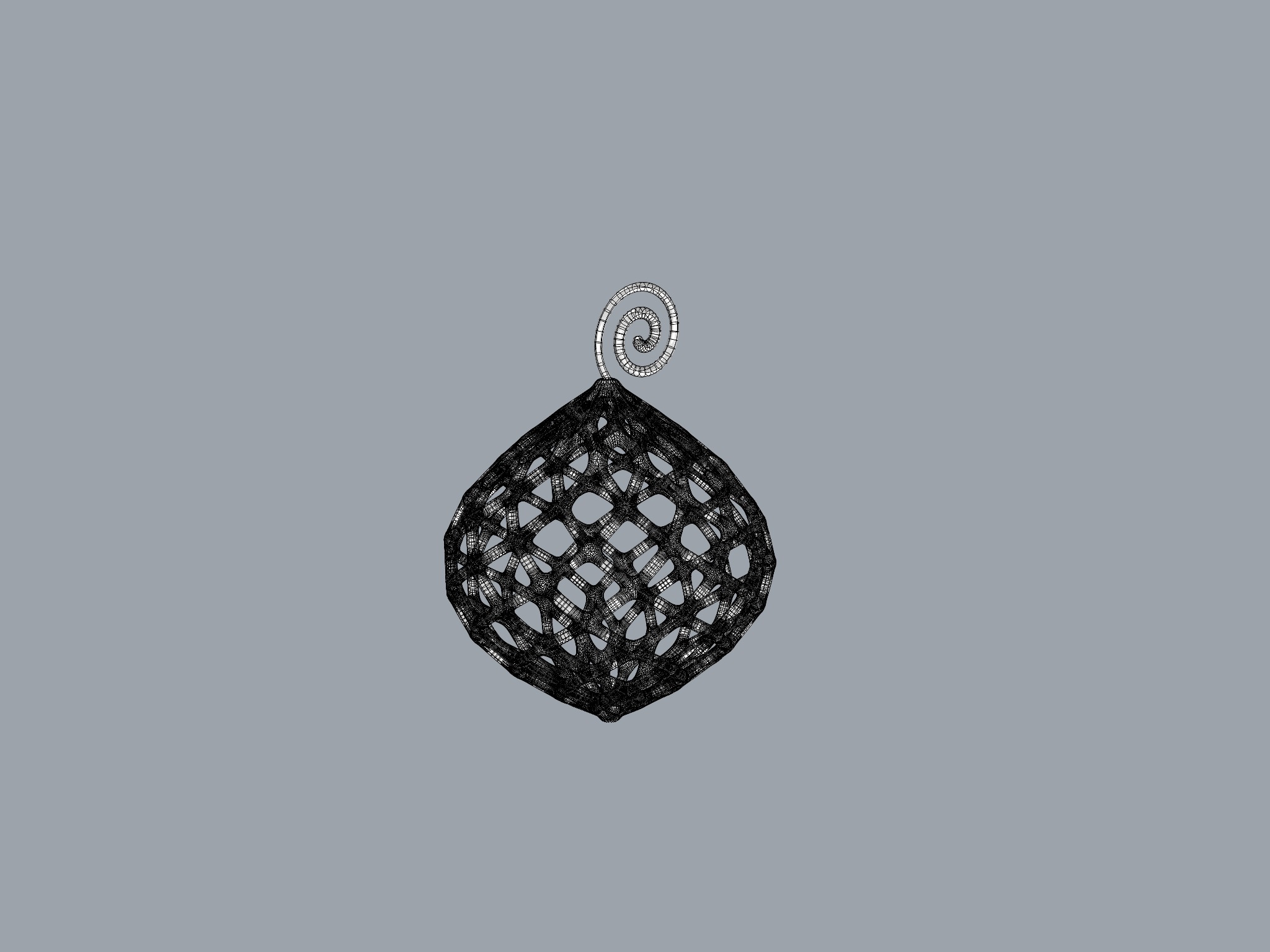 Christmas Tree Decoration Ball 3 3D print model_8