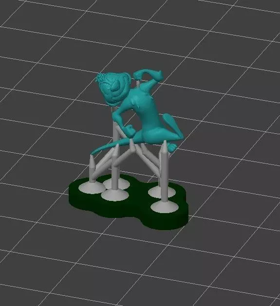 LION KING SIMBA TIMON AND PUMBA WALKING -  cutted 3D print model_13