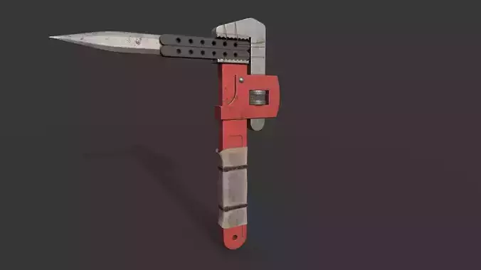 Wrench Weapon HighPoly