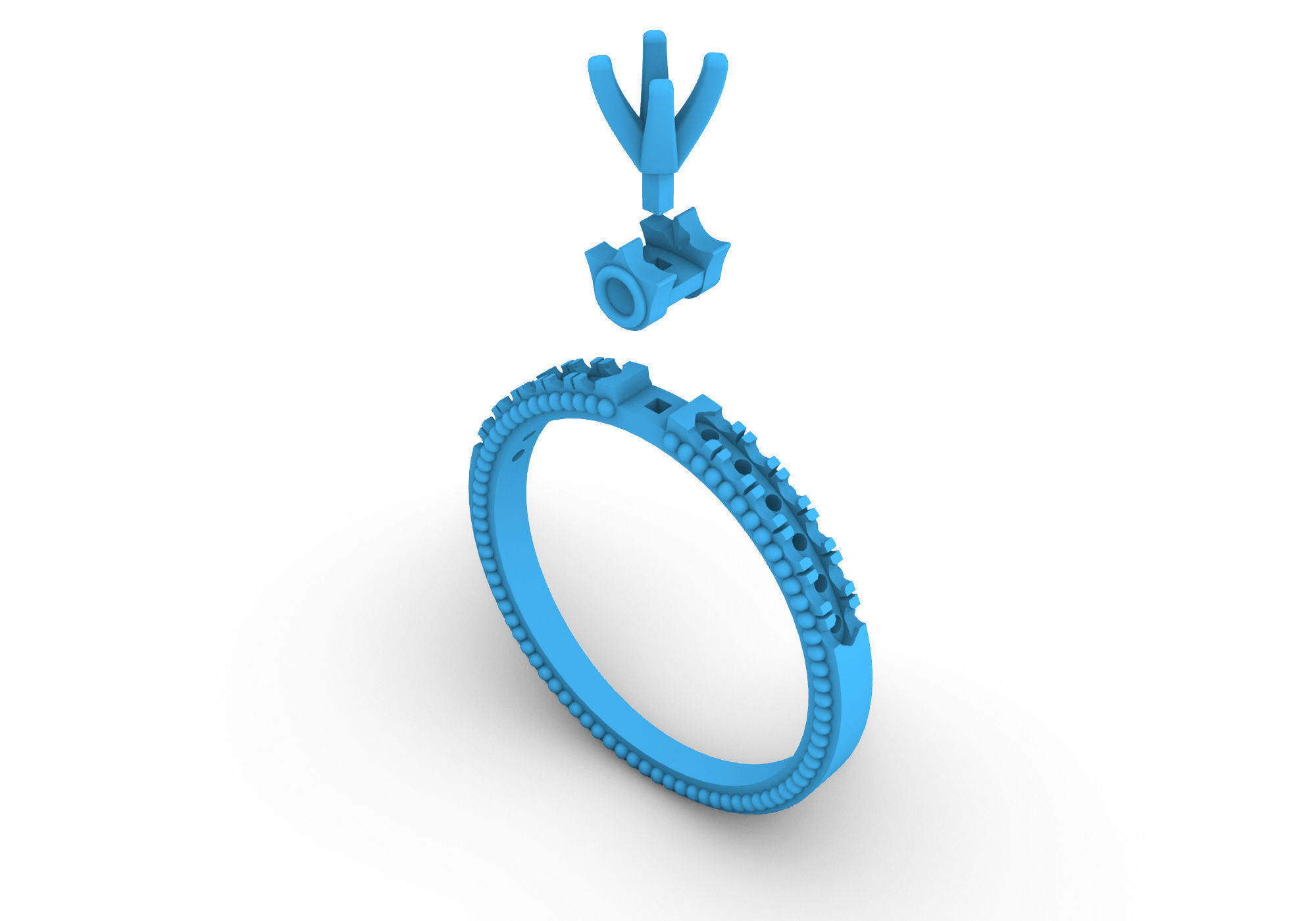 ring 091224 cartier 3D print model_8