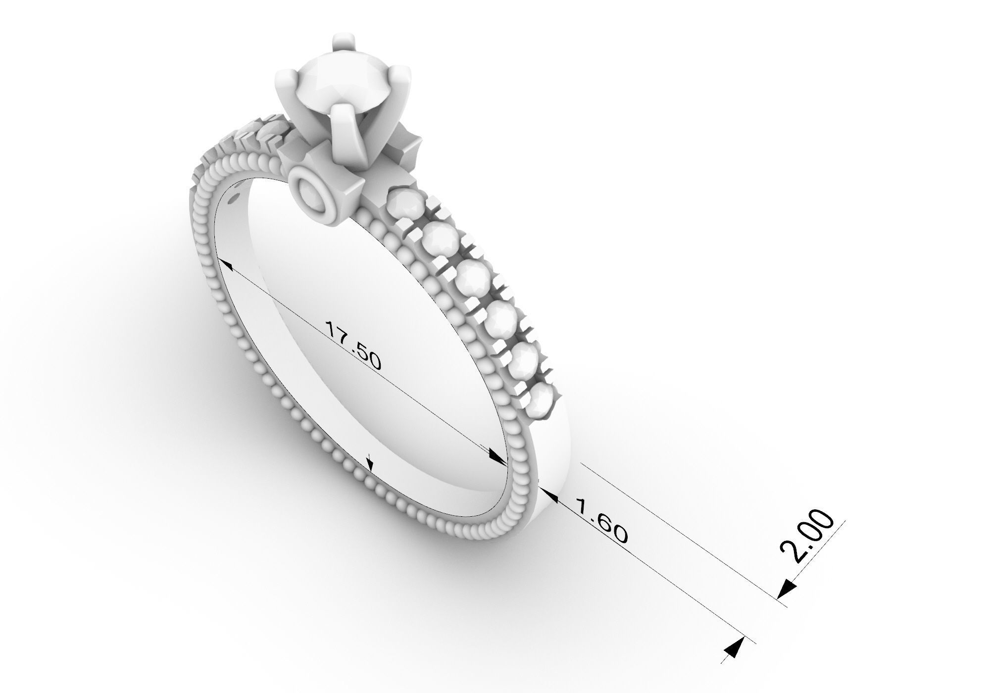 ring 091224 cartier 3D print model_7