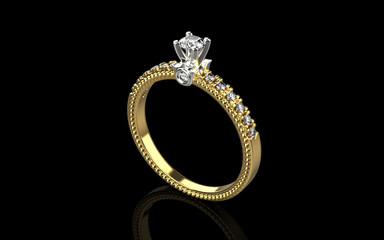 ring 091224 cartier 3D print model_3
