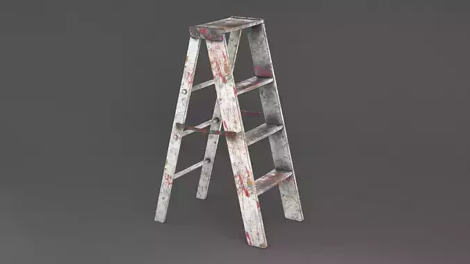 Painter ladder lowpoly