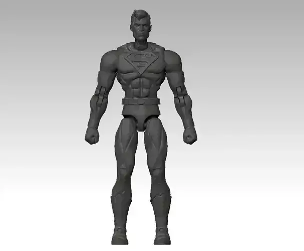 Super Man Super Powers - ARTICULATED ACTION FIGURE 120mm