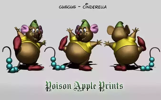 GUS GUS - CINDERELLA 3D print model