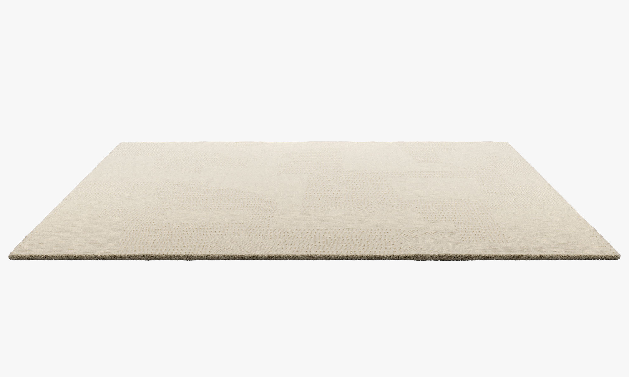 Poliform Trace Rectangular Rug 2 colors 3D model_5