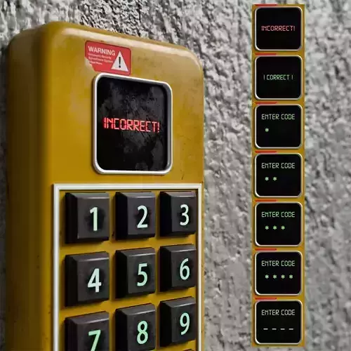 Security keypad