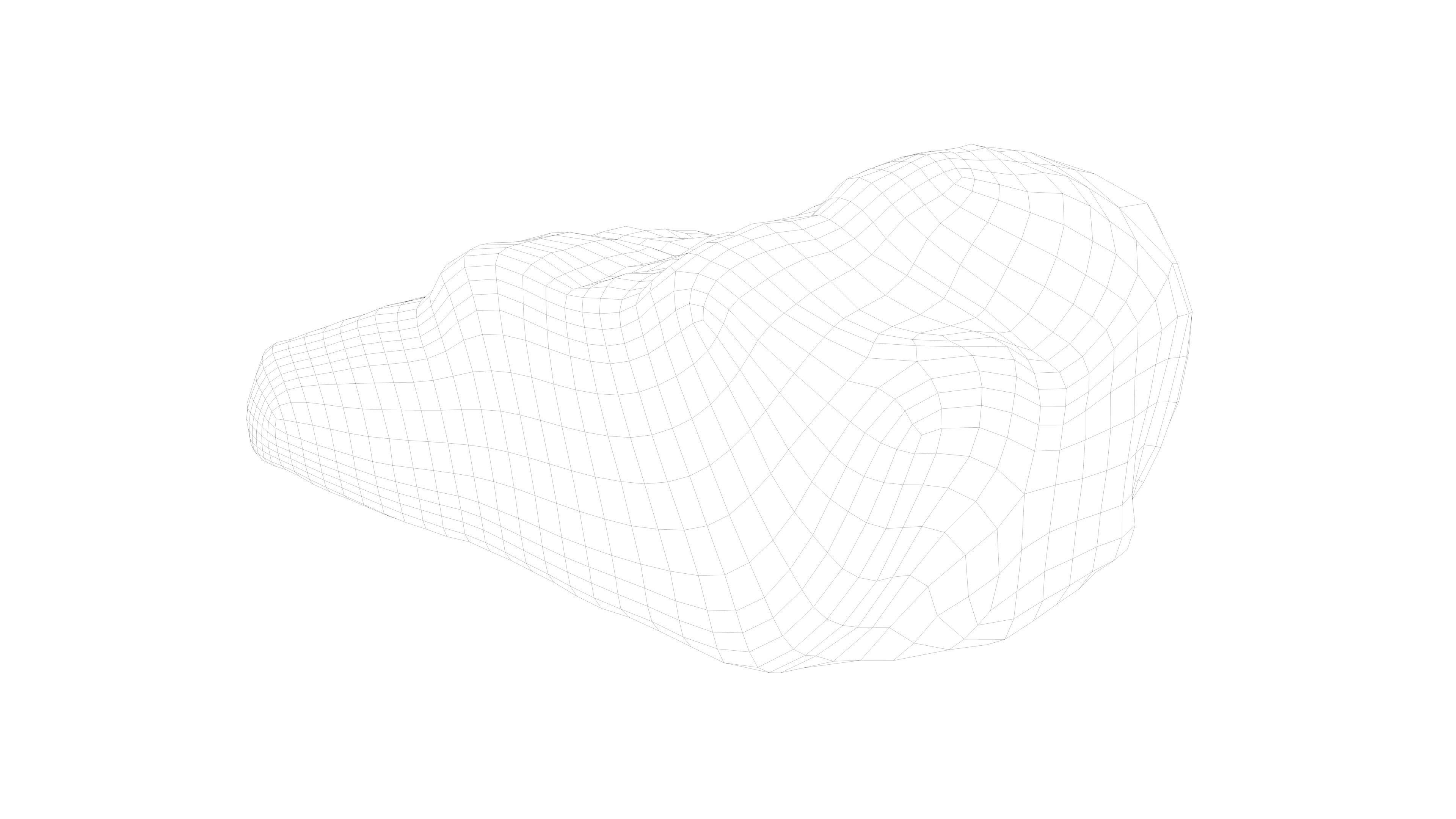 Photorealistic 3D scan of rock stone Low-poly 3D model_14