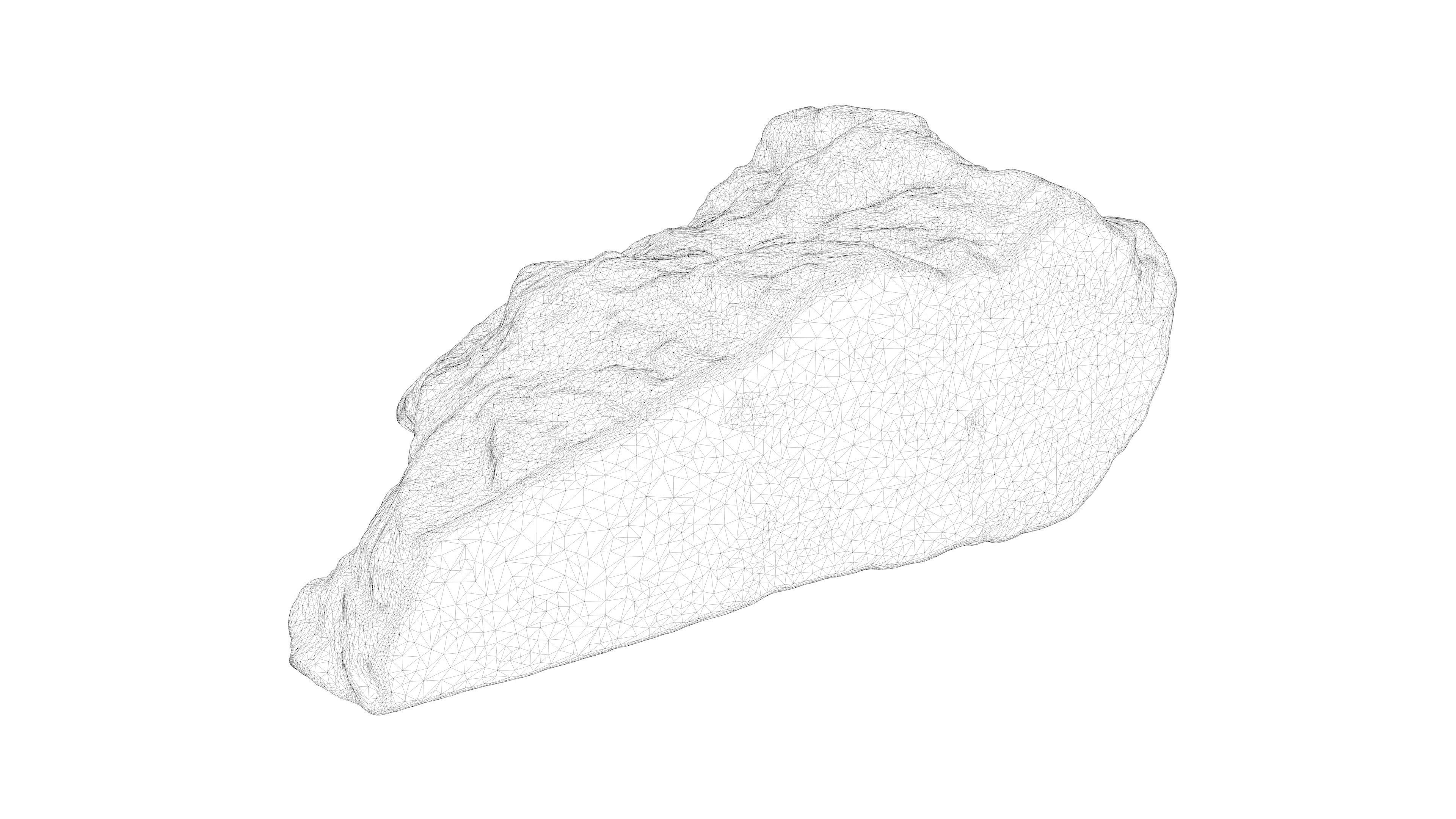 Photorealistic 3D scan of rock stone Low-poly 3D model_24
