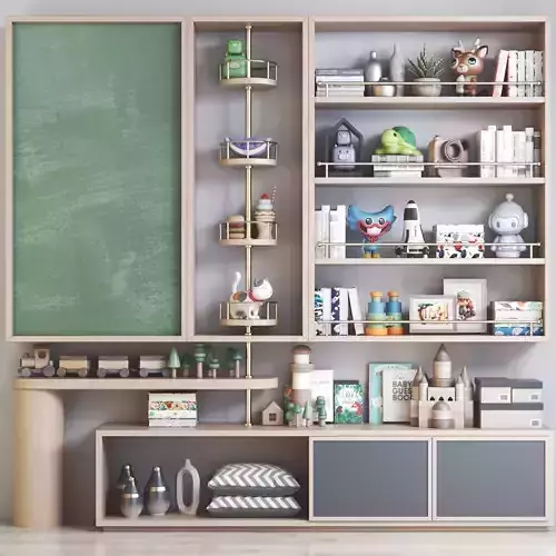 Furniture for nursery 26 3D model