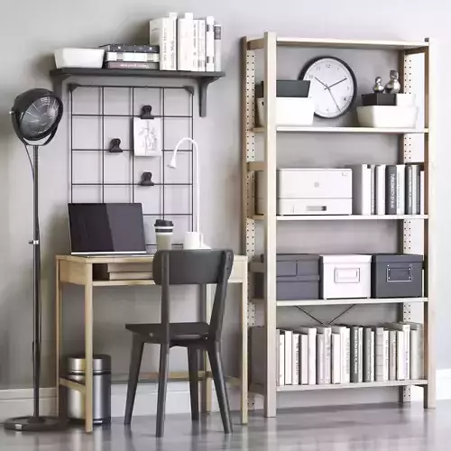 Office workplace 151 3D model