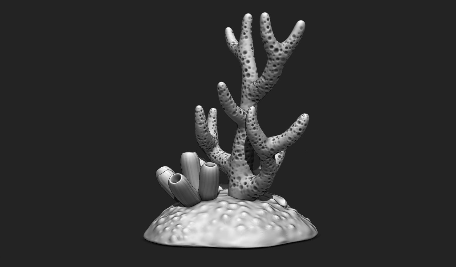 Coral Reef Aquarium 3D Print - Decor 3D print model_4