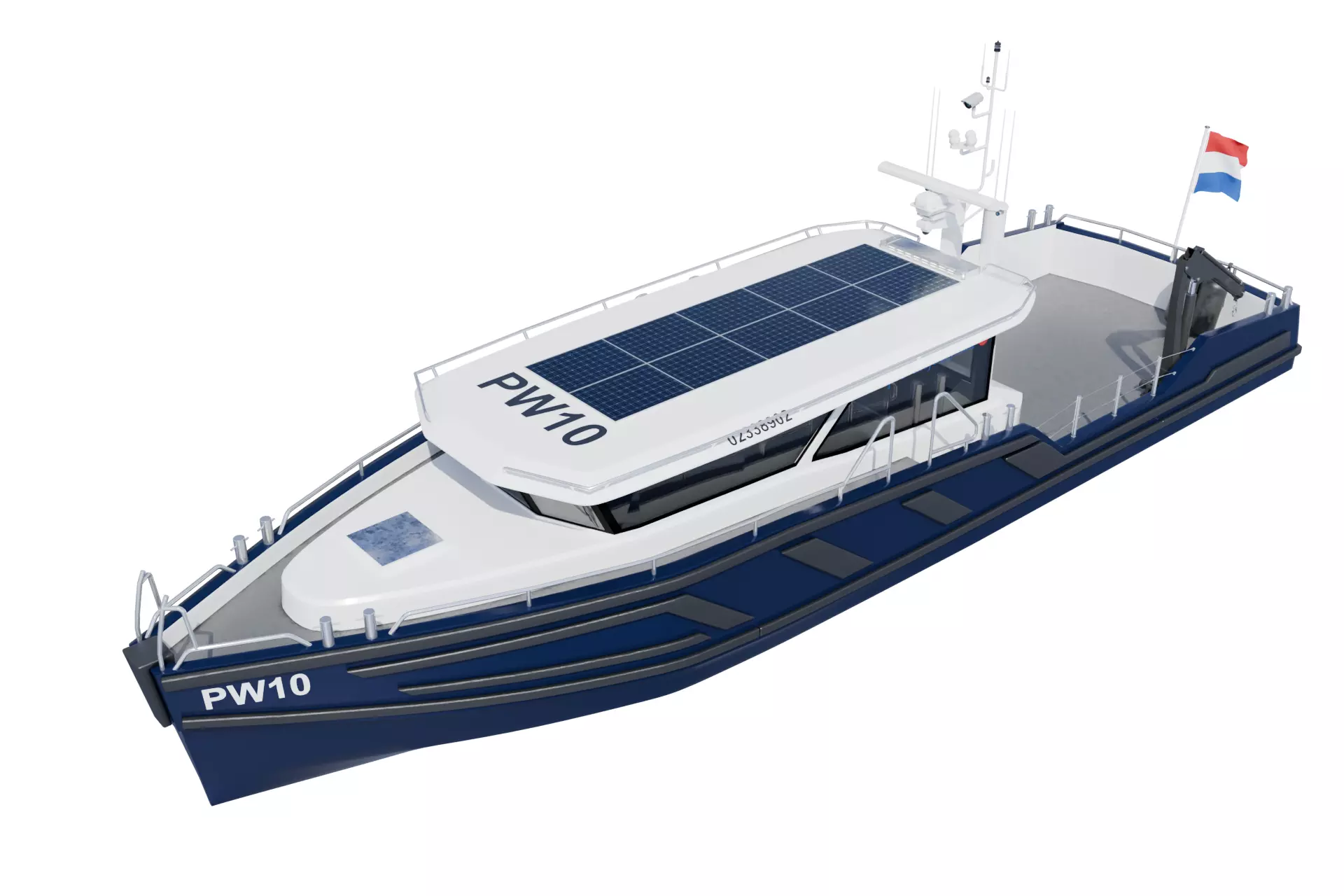 Provincie Friesland PW10 3D model_0