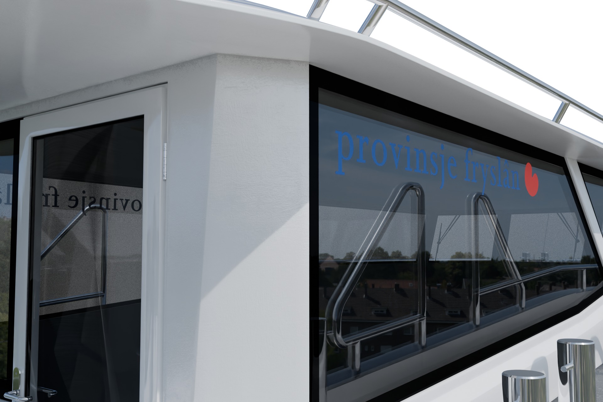 Provincie Friesland PW10 3D model_9