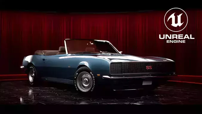 Car Studio Unreal Environment 