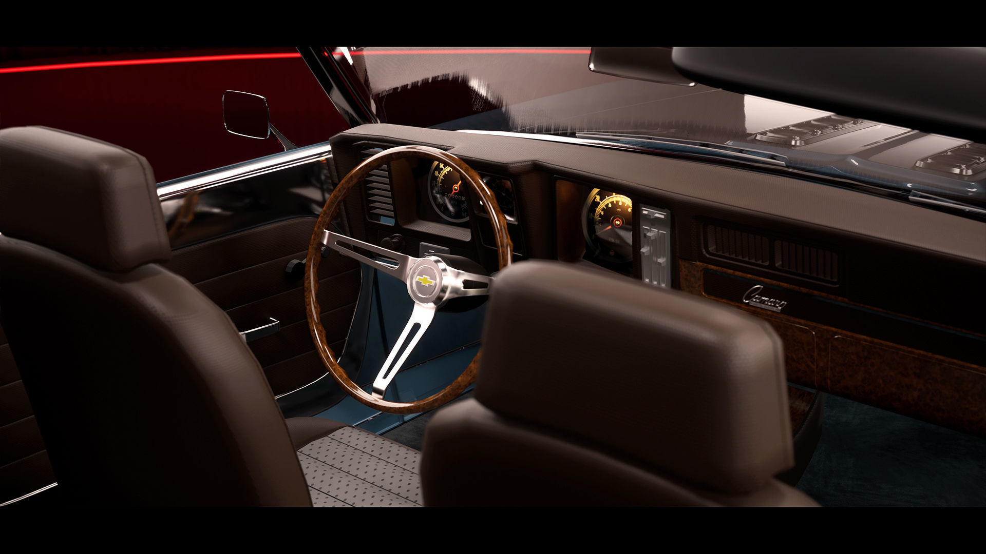 Car Studio Unreal Environment 3D model_6