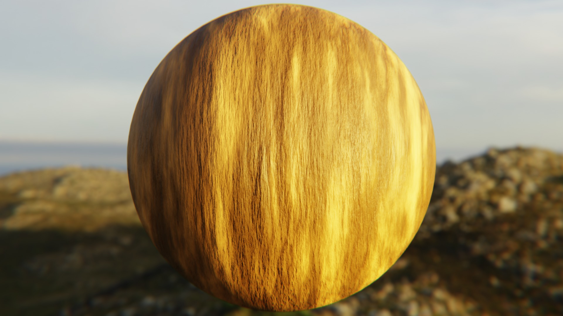 Polished Wood Shader - Procedural Material for Blender 01 Texture_3