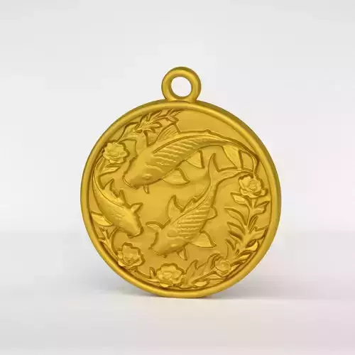 Koi Fish Pendant