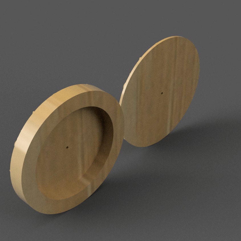 Santa Claus Wall Clock 3D Design for Holiday Decor and Gifts 3D print model_2