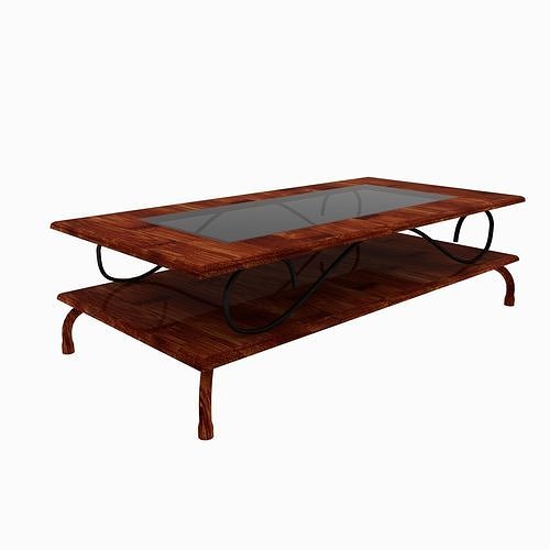 Antique Coffee Table 3Dsmax 3D model