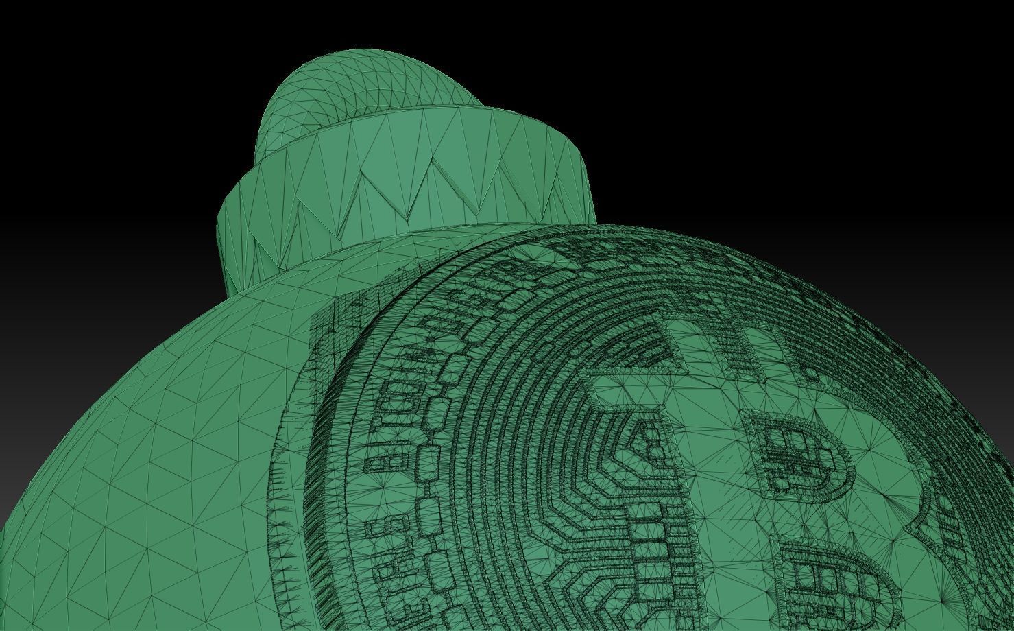 Christmas Tree Ornament - BITCOIN THEMED CHRISTMAS TREE ORNAMENT 3D print model_20