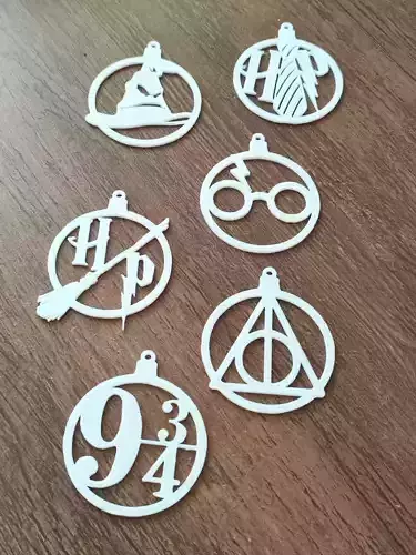 Christmas Spheres Harry Potter 3D print model