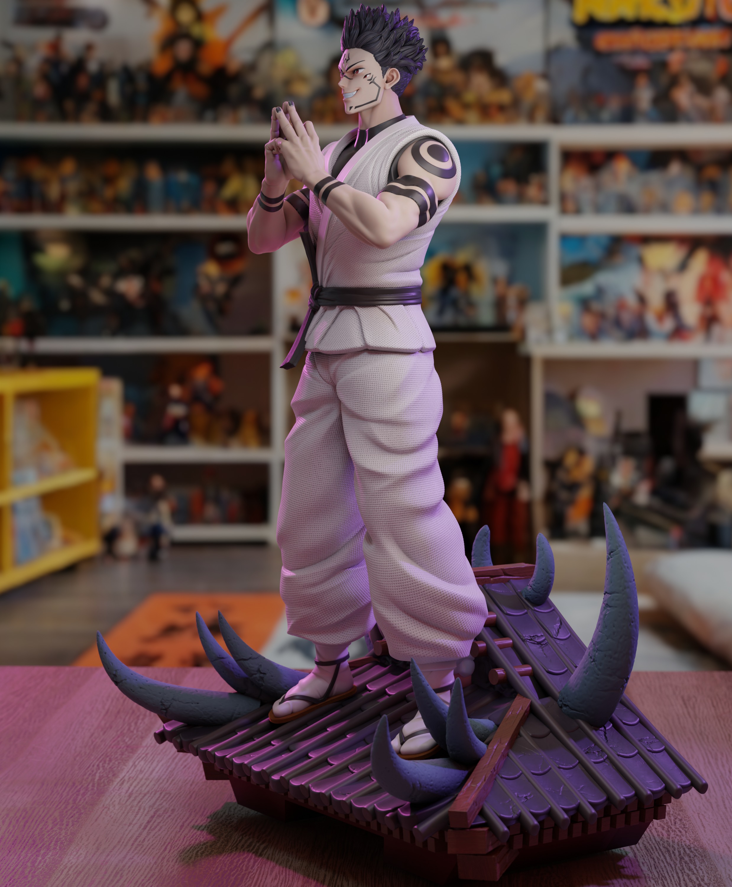 Ryomen Sukuna - Jujutsu Kaisen 3D print model_3