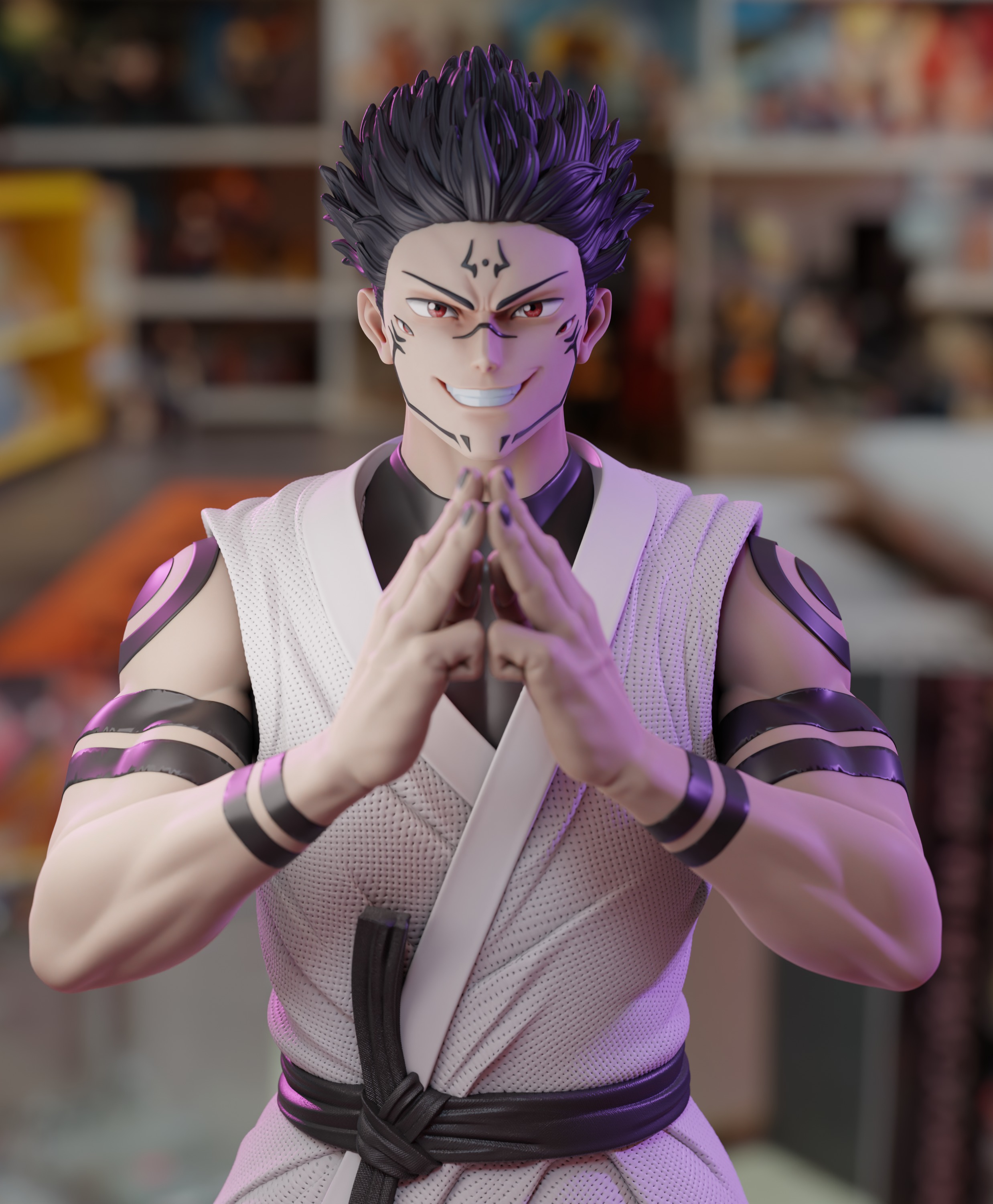 Ryomen Sukuna - Jujutsu Kaisen 3D print model_1