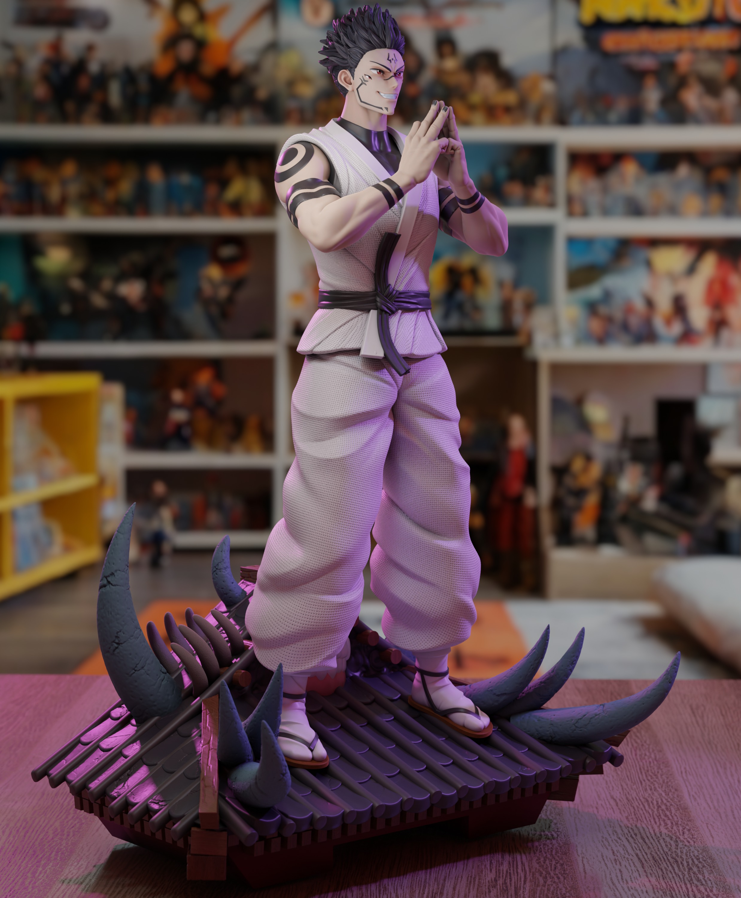 Ryomen Sukuna - Jujutsu Kaisen 3D print model_4
