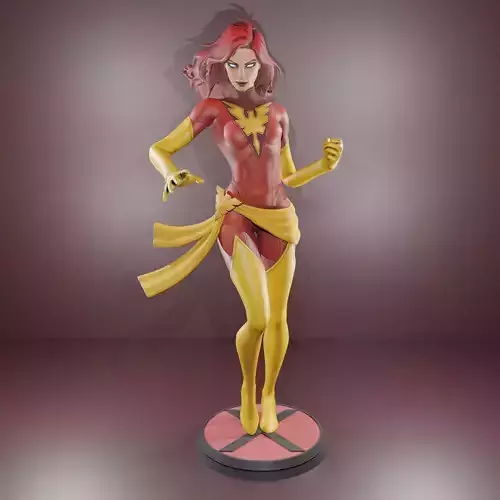 Dark phoenix  3D print model