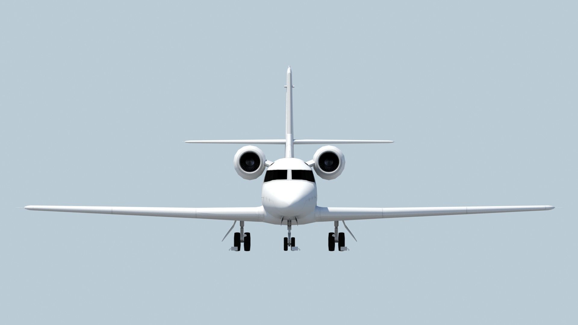 Astra 1125 G100 low poly static Low-poly 3D model_10